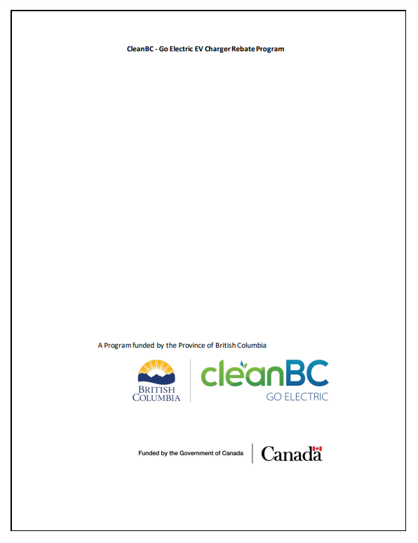 BC EV Rebate