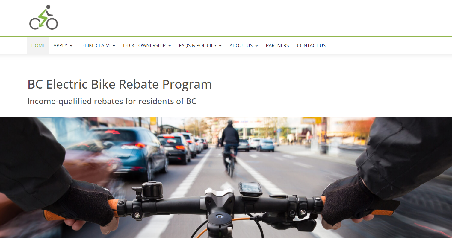 E Bike Rebates BC